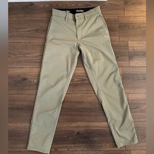 Hurley pants (MENS) 30x32 Tan Jet Set Tech